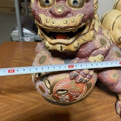 <お話中>
シーサー？置物　無料にての画像