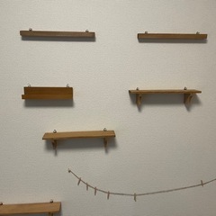 壁掛けインテリア収納