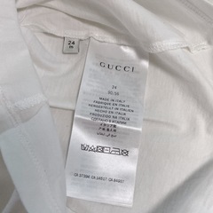 GUCCI ロゴ　Tシャツ　キッズ　24m ベビーの画像