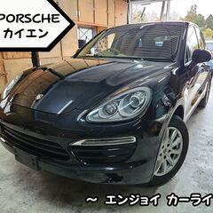 この価格で購入できるチャンスは5月３０日まで！ 【２５年式】 ポルシェ カイエン 実走行117400km ベージュ革シート Bカメラ ナビTV 4WD 3.6L 無事故 パワーバックドア 非常にお得！の画像