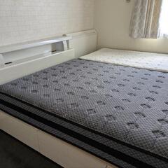 グランツ ダブルベッド ＋ 東京インテリアマットレス(ダブルサイズ)の画像