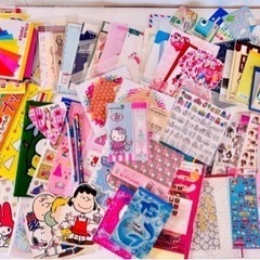 【文房具110点】女の子 大量　ステーショナリー 　レターセット...