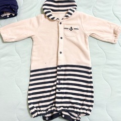 ベビー服　長袖ロンパース　70-80 polo babyの画像