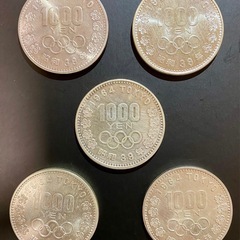 1964年　東京オリンピックラウンドプルーフ　シルバー925  ...
