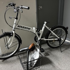折り畳み自転車（付属のサドルが入りません）