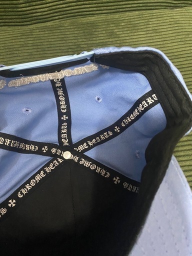 レア物❗️CHROME HEARTS ライトブルーキャップ