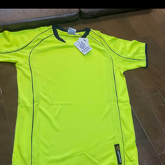 goleador 蛍光イエロー サッカーシャツ S 新品の画像