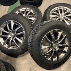 日産純正 スカイラインホイール4本 17-7.5J 5H/114...