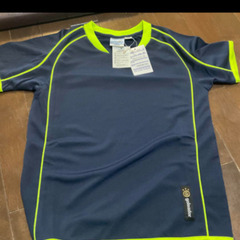 定価3800円新品　goleador黒/蛍光緑 スポーツシャツ
