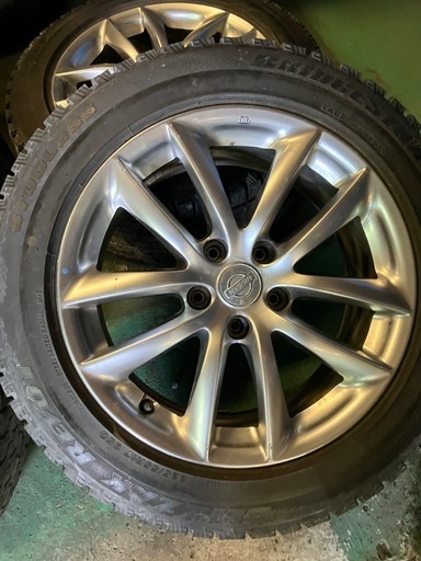 スカイライン純正ホイールV36 7.5j オフセット45 