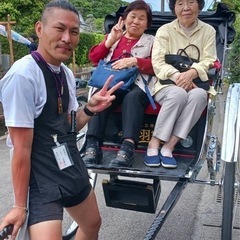 人力車スタッフの画像