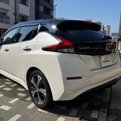 H30年式 日産リーフ　X 純正ナビ　シートヒーター　禁煙車両　電気自動車の画像