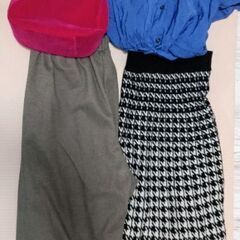 一部品切れ*レディースM～Lサイズまとめて スカート、ガウチョ、...