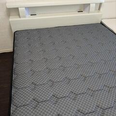 グランツ ダブルベッド ＋ 東京インテリアマットレス(ダブルサイズ)の画像