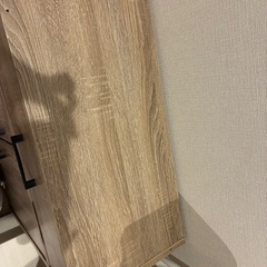 【無料/訳あり】扉付き収納棚/二段収納の下段のみの画像