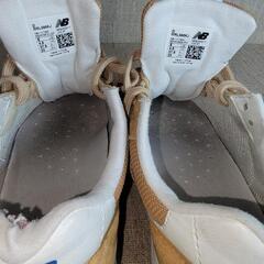 new balance 996 ベージュ スニーカー 23cm スエードの画像