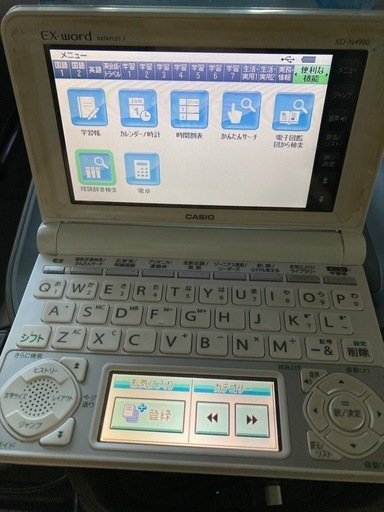 ◆中古/カシオ電子辞書／高校生モデル／150コンテンツ／XD-N4900／白