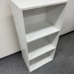 【3月まで】3段カラーボックス2点セット|白！無料でお譲り