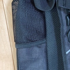 メンズ黒のリュックサックの画像