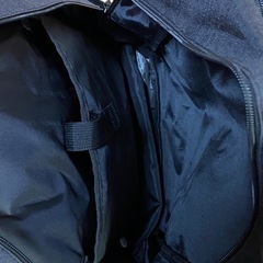 メンズ黒のリュックサックの画像