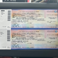 3/16値下げ！ HY SKY Fesチケット2枚の画像