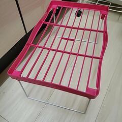 シンク下収納などに★収納棚☆ピンクの画像