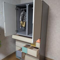 子供用デザイン洋服タンスの画像
