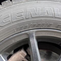2021年製195/65R15スタッドレスタイヤ/ホイールの画像
