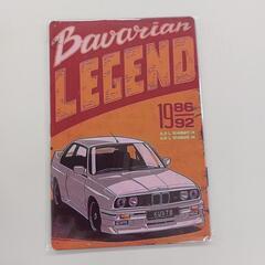 🔶新品未使用/アンティーク　BMW E30M3 ブリキ看板20cm×30cmの画像