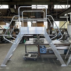 渡り足場 天板高さ:1m50cm 組立式 定置型 CSE-151...