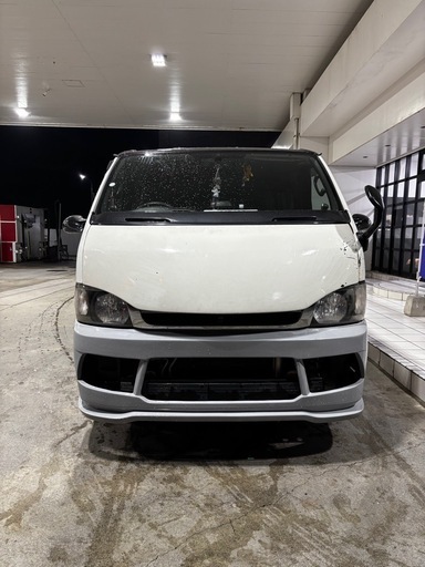 ユースケ様専用。ハイエース200系純正Fバンパーナンバーホール