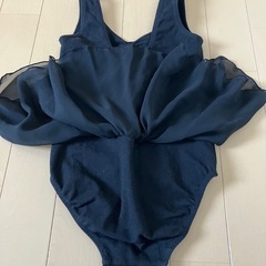 子供用　バレエ　レオタード　黒　の画像