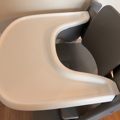 ストッケトリップトラップ　ストームグレー　ベビーセット＆トレイ付きの画像