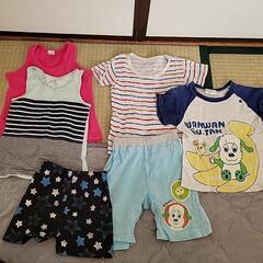 半袖　　半パン　タンクトップ　９０cm