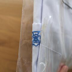 【値下げ】学生服　磯辺高校男子用ワイシャツ半袖Lサイズ　２枚の画像