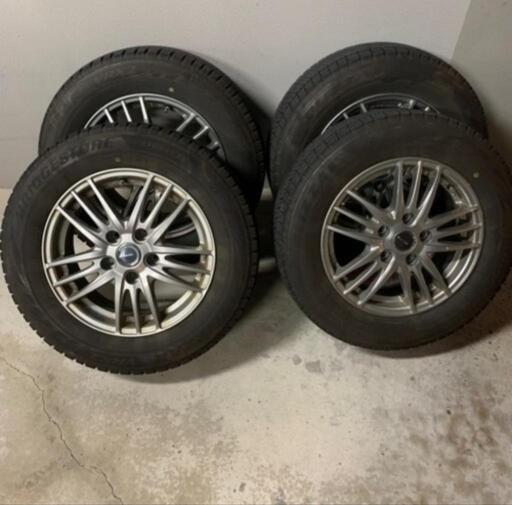 スタッドレスタイヤ　ホイールセット　ブリザックvrx2