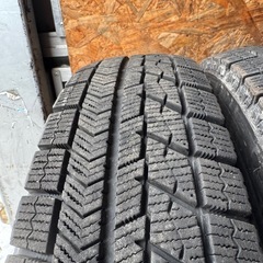 バリ山　BRIDGESTONE ブリヂストン　ブリジストン　VRX 155/80R13 スタッドレス　タイヤ　2019年製　13インチの画像