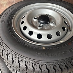ハイゼットジャンボ新車外しタイヤホイール4本