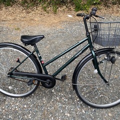 ★決まりました。、通勤、通学自転車　グリーン