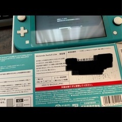 Switchライト本体＋　あつまれどうぶつの森の画像