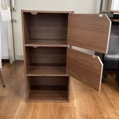 カラーBOX(茶)【町田市再生家具】0315の画像