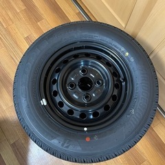 ほぼ新品 エコピアR710A スチールホイールセット アトレー新車外し  の画像