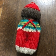 手作りの編みぐるみの画像