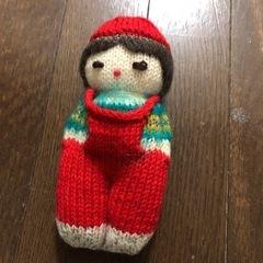 手作りの編みぐるみ