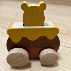 Disney KIDEA くまのプーさん　キディア ディズニー　車　プッシュカーの画像