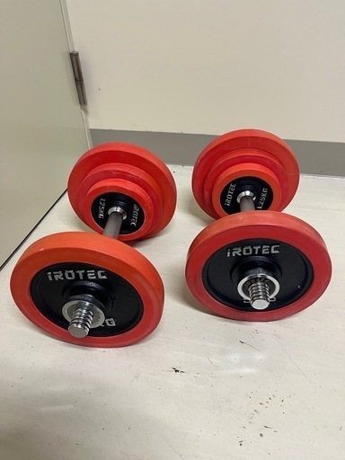 【商談中】ダンベル60kg（30kg×２）とトレーニングベンチ