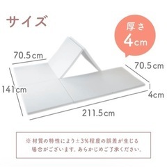 【キャンセル待ち】DoriDori プレイマット バーチマット 約140×210CM の画像