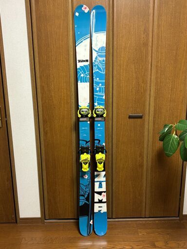 ZUMA（ツマ）ハーフパイプ＆フリースキー ”PRO GENE” & Tyroliaビンディング ”ATTACK2 13GW” B85（2022年購入 定価 81,000円）