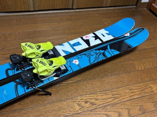ZUMA（ツマ）ハーフパイプ＆フリースキー ”PRO GENE” & Tyroliaビンディング ”ATTACK2 13GW” B85