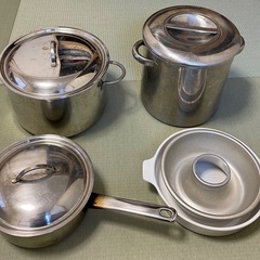 無料　鍋等　引き取り限定